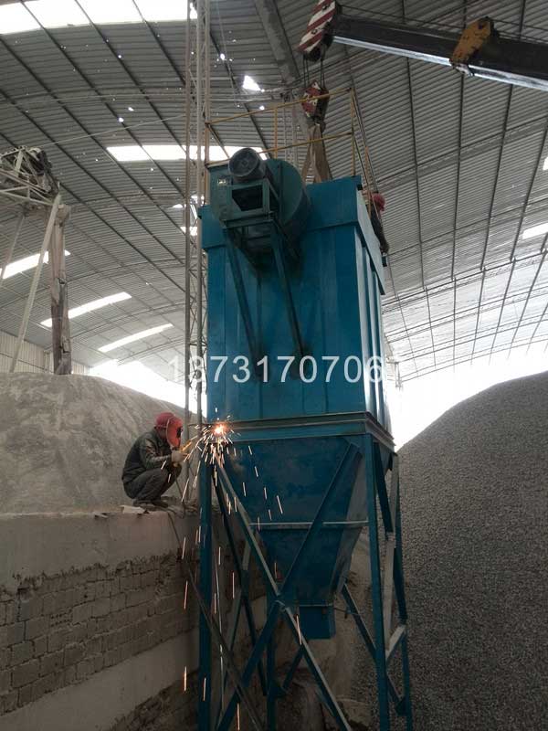石家庄井陉钙粉厂定购的5套石料生产线除尘器已发货